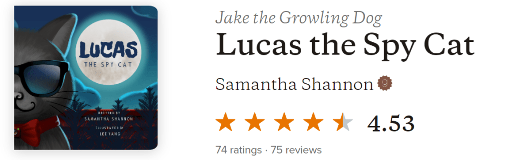 Lucas- The Spy Cat by Samantha Shannon: A&nbsp;review